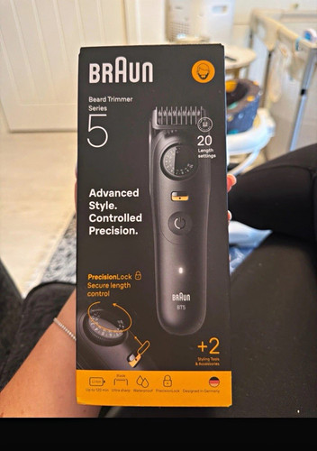 Braun bt5 beard trimmer - trimmer, for