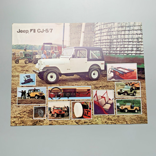 Jeep cj 7 sales leaflet - /,