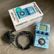 Zoom MS-70CDR MultiStomp Pedal Chorus/Delay/Reverb, v2.0, 137 Effects, inc PSU