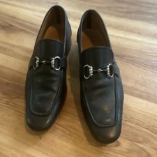 Magnanni Black Leather Metal