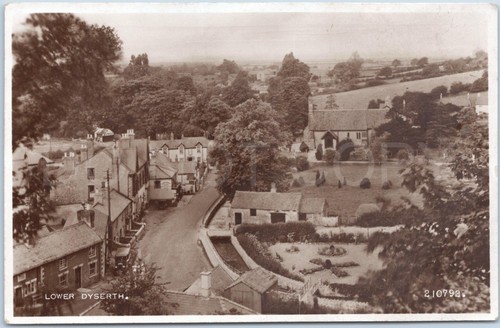 Dyserth rppc vintage - vintage, postcard