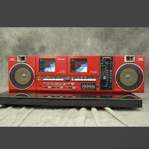 Sharp 88r double - qt-88r, boombox