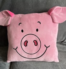M&S  Percy Pig Pink Cushion - 40 cm x 40 cm  