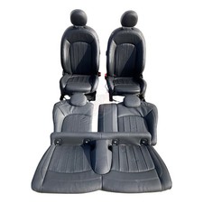 BMW Mini Yours F56 Black Lounge Leather Seats Interior Heated F56