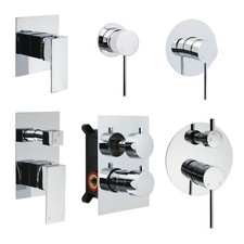 Chrome Concealed Shower Mixer