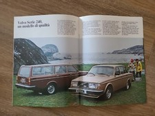 brochure leaflet range Volvo