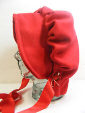 red woolen VICTORIAN EDWARDIAN