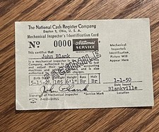 Antique National Cash Register