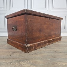 Antique Scumbled Pine Trunk -