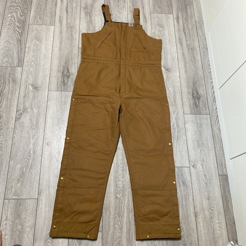 Carhartt brown dungarees - brown, xl