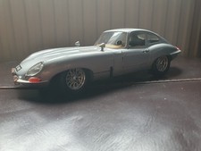 Burago 1/18 Jaguar E Type Silver