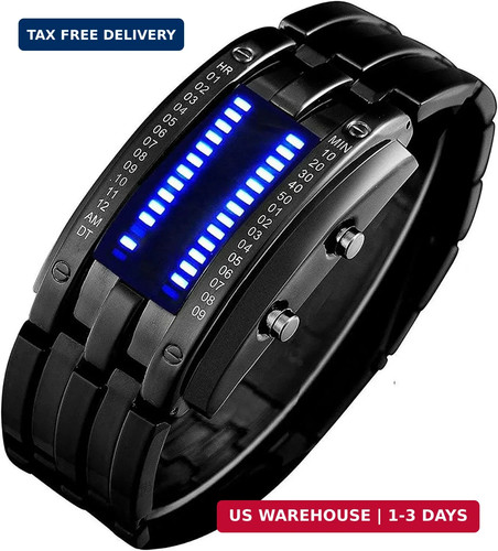 Men led digital wrist - men's,