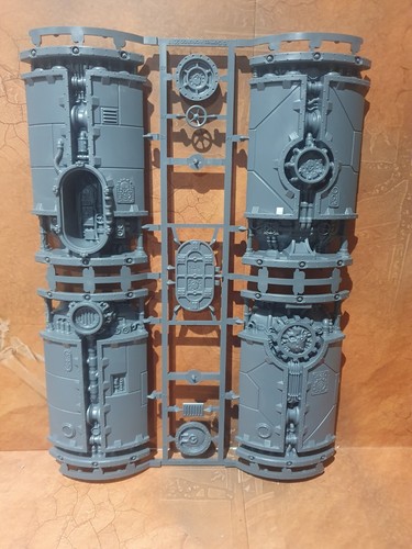 Round silo sector mechanicus - silo,