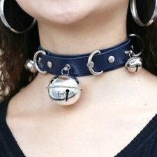 Women Small Bell Choker Lolita