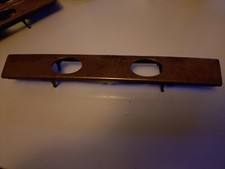 Rover 75 Facelift Light Brown Oak Center Console Switch Fascia 2 Hole Panel