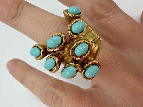 Yves saint laurent ring - laurent,