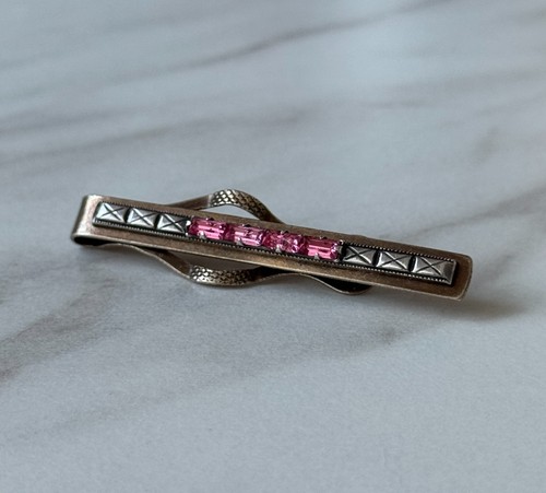 Soviet silver 875 tie clip - soviet,
