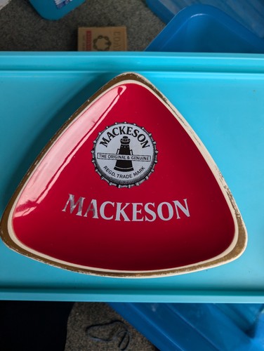 Mackeson triangular ceramic - mackeson,