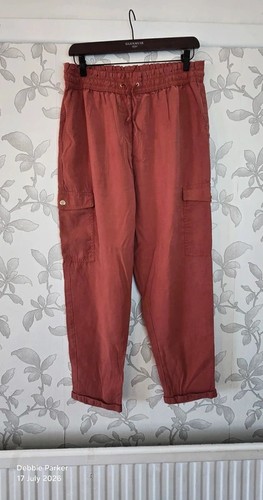 Cargo trousers terracotta - f&f,