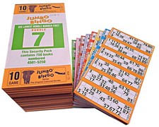 750 10 Page Games Jumbo Bingo