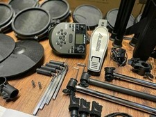 Alesis DM7x Mesh Electronic Drum Kit - snare crash ride tom loom pedal module