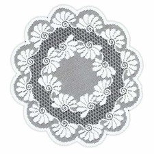 Fancy new round lace Table Mat