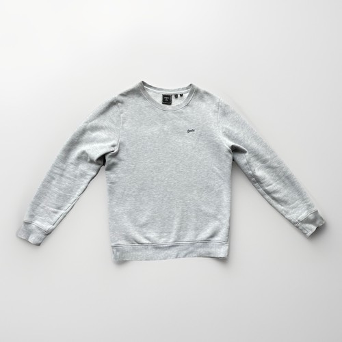 Superdry mens grey crew - grey,