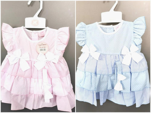 Baby girls frilly bows - girls,