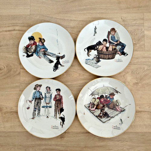 Set 1975 norman rockwell - 4,