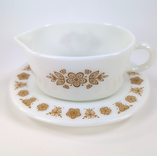 Vtg 70s pyrex butterfly - pyrex,