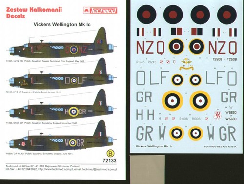 Techmod 72133 vickers - techmod, 1:72