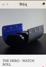 Leather Three Watch Roll and