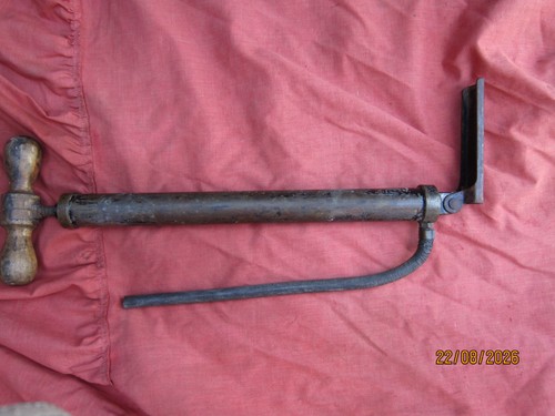 Vintage car brass - brass, pump