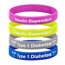 Type 1 Diabetes Wristbands