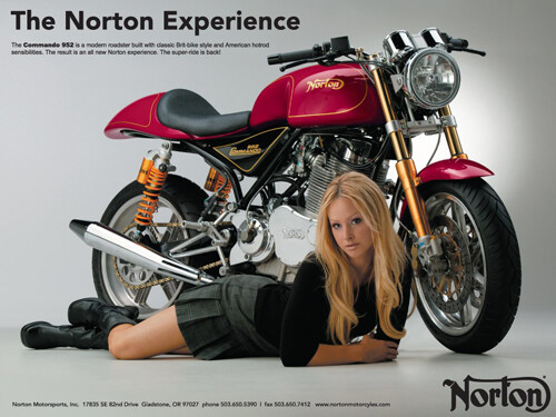 Norton commando 952 motorcycle - commando,