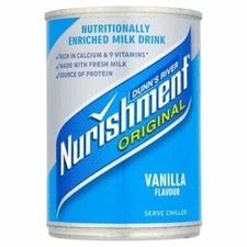 Dunn's River Nurishment Vanilla Flavour - 400g x 12 cans (MULTIPACK)