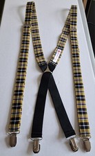 Cornish Tartan Braces - Adult
