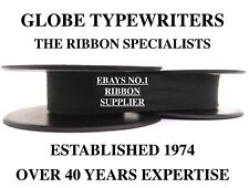 🌎 ‘ADLER GABRIELE 25’ BLACK TYPEWRITER RIBBON **DIRECT FIT ONTO YOUR SPINDLES**