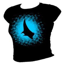 Manta Ray - Ocean wanderer - conservation T-shirt ladies all sizes