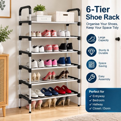 Tier shoe rack - shoe, storage