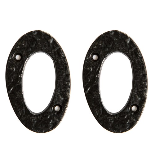Rustic iron numeral number - iron,