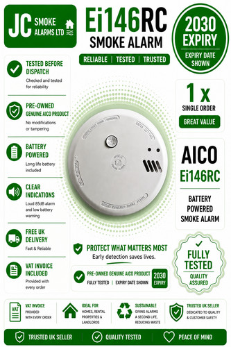 Aico ei146rc smoke - ei146rc, alarm