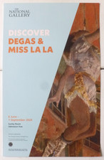 EDGAR DEGAS Degas and Miss La La   2024 ART EXHIBITION POSTER