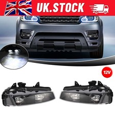 LED Front Fog Light Lamp Black