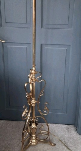 Vintage brass standard floor - vintage,