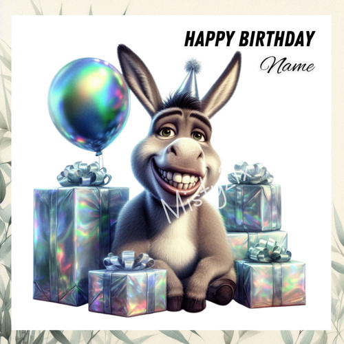 Personalised shrek donkey - personalised,