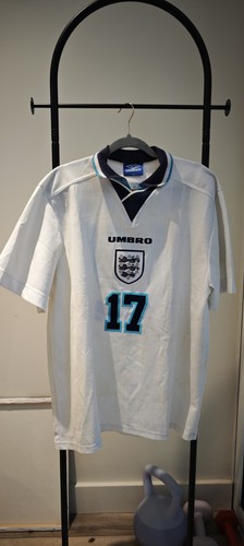 Vintage england 1995 umbro - england, 1995-97