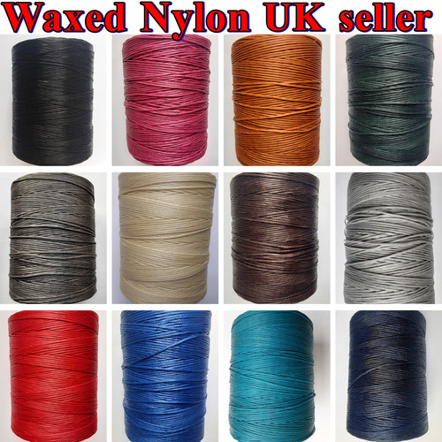 5mm waxed nylon cord - cord, -5m