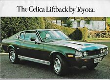 1977 Toyota Celica Liftback car brochure
