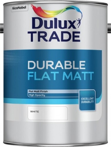 Dulux trade durable flat - dulux, matt